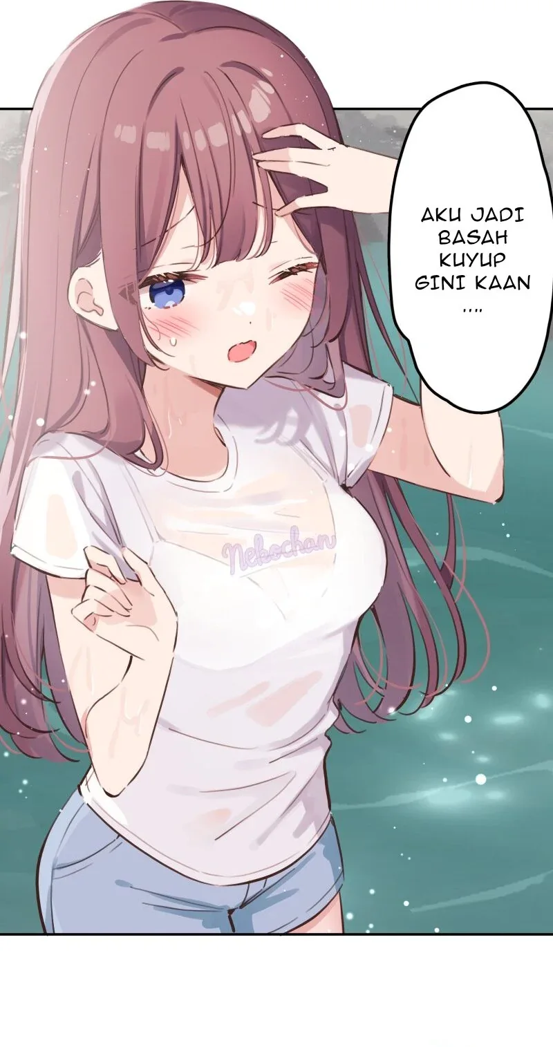 Halaman 21 — Waka-chan Is Flirty Again Chapter 203