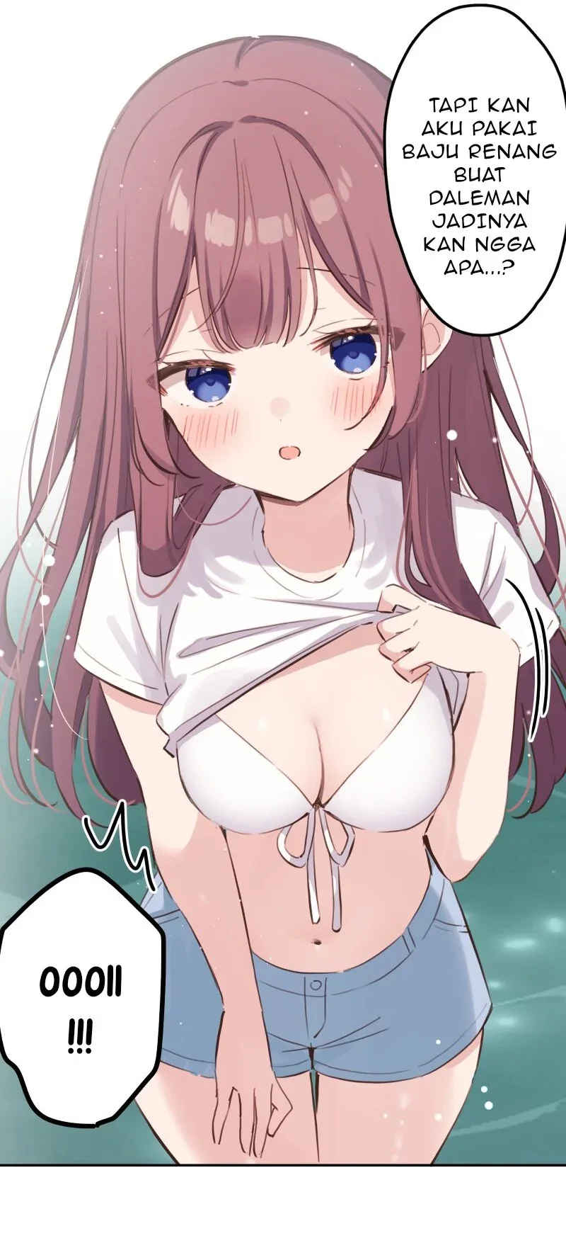Halaman 23 — Waka-chan Is Flirty Again Chapter 203