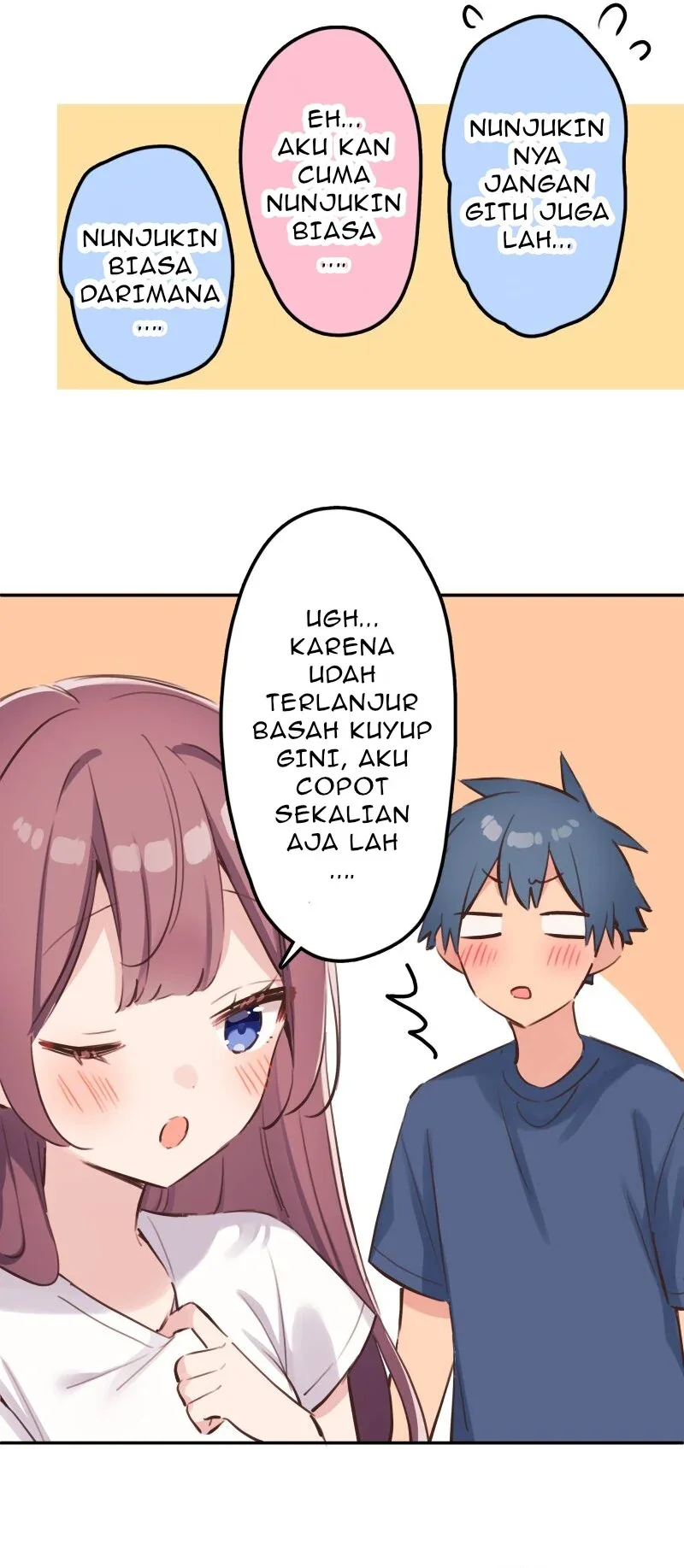 Halaman 24 — Waka-chan Is Flirty Again Chapter 203