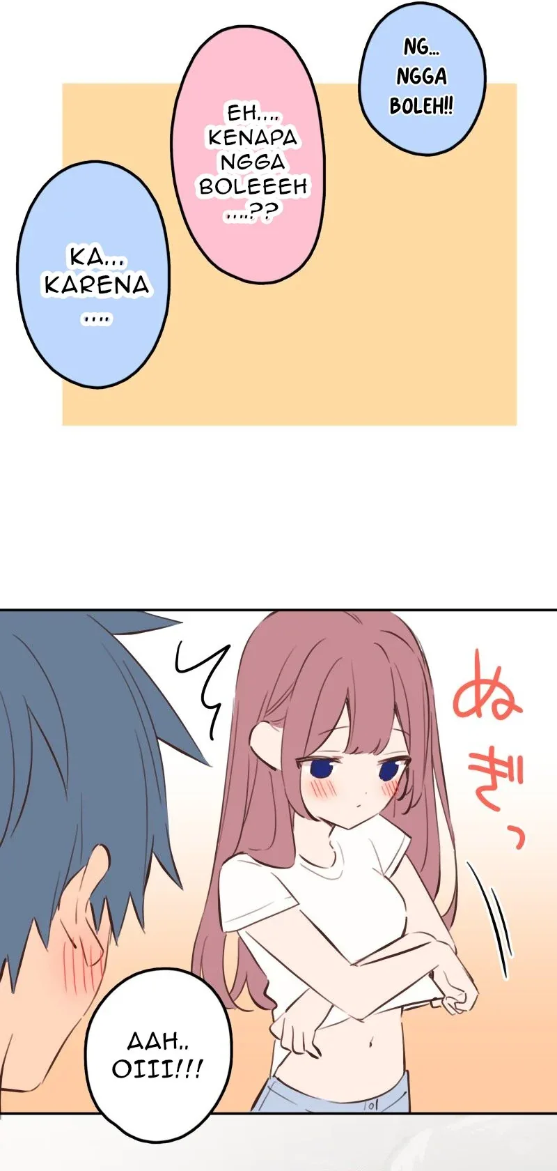 Halaman 25 — Waka-chan Is Flirty Again Chapter 203
