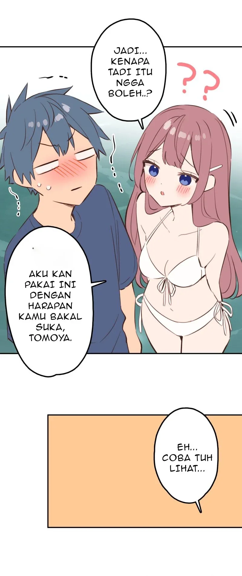 Halaman 27 — Waka-chan Is Flirty Again Chapter 203
