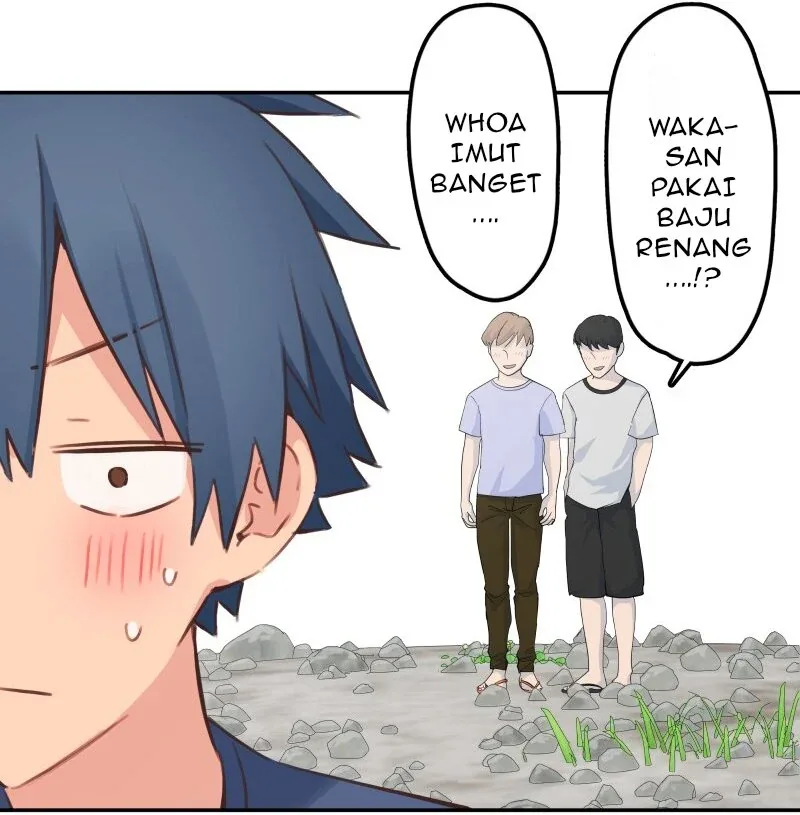 Halaman 28 — Waka-chan Is Flirty Again Chapter 203