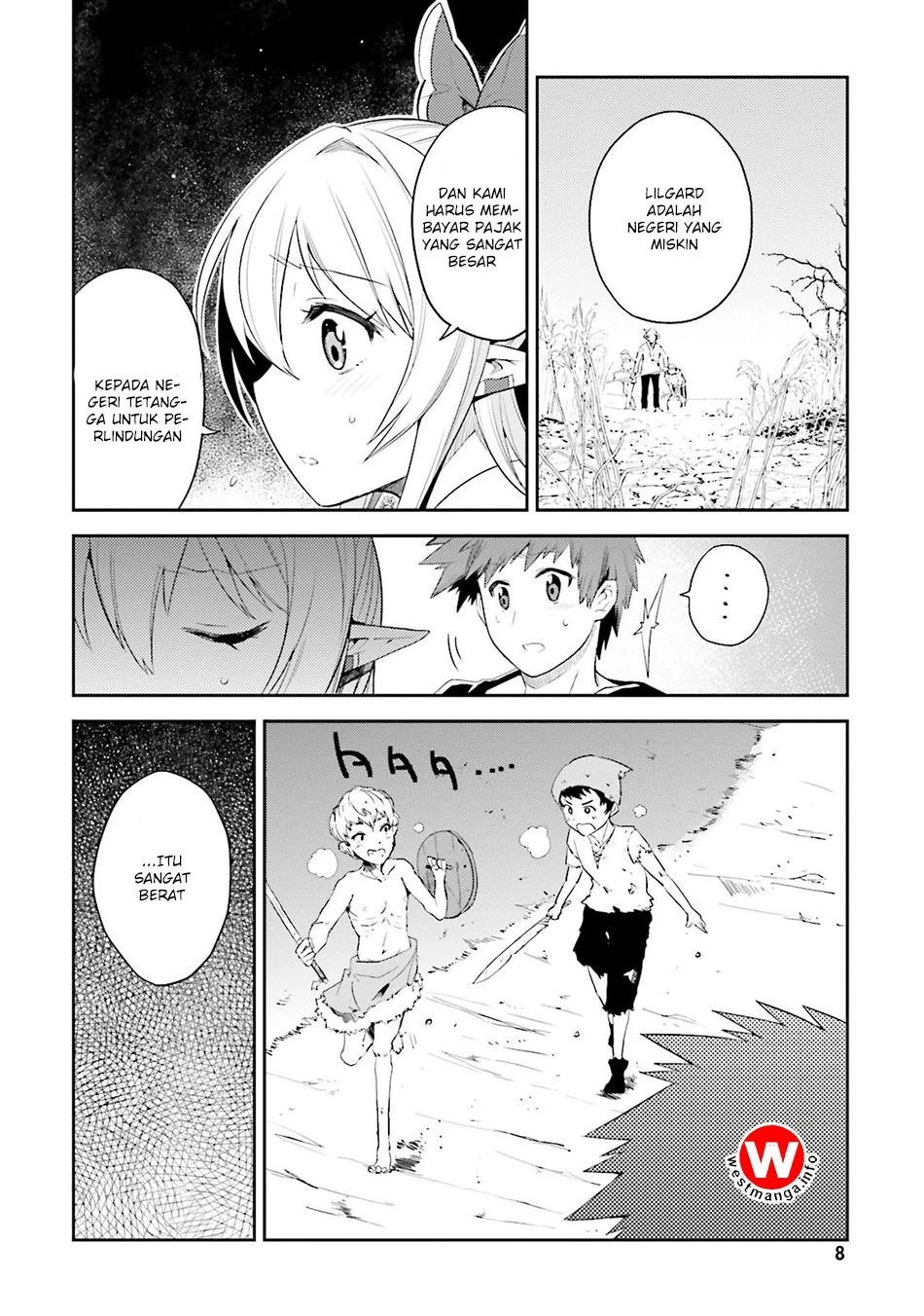Halaman 6 — Elf Yome to Hajimeru Isekai Ryoushu Seikatsu Chapter 6