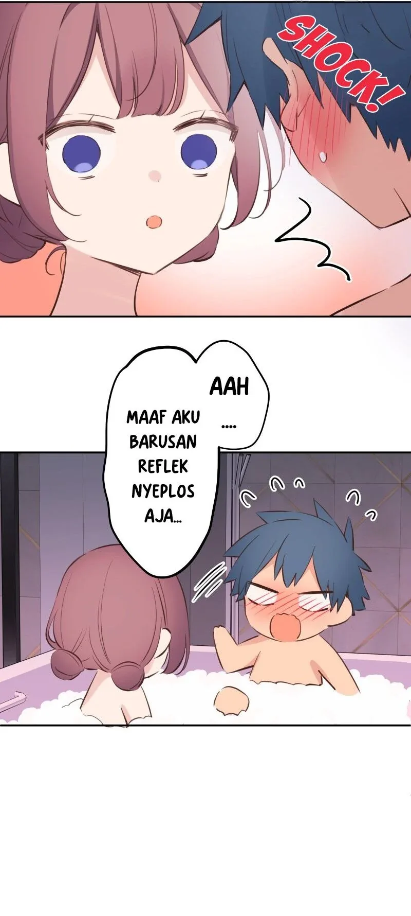 Halaman 9 — Waka-chan Is Flirty Again Chapter 200