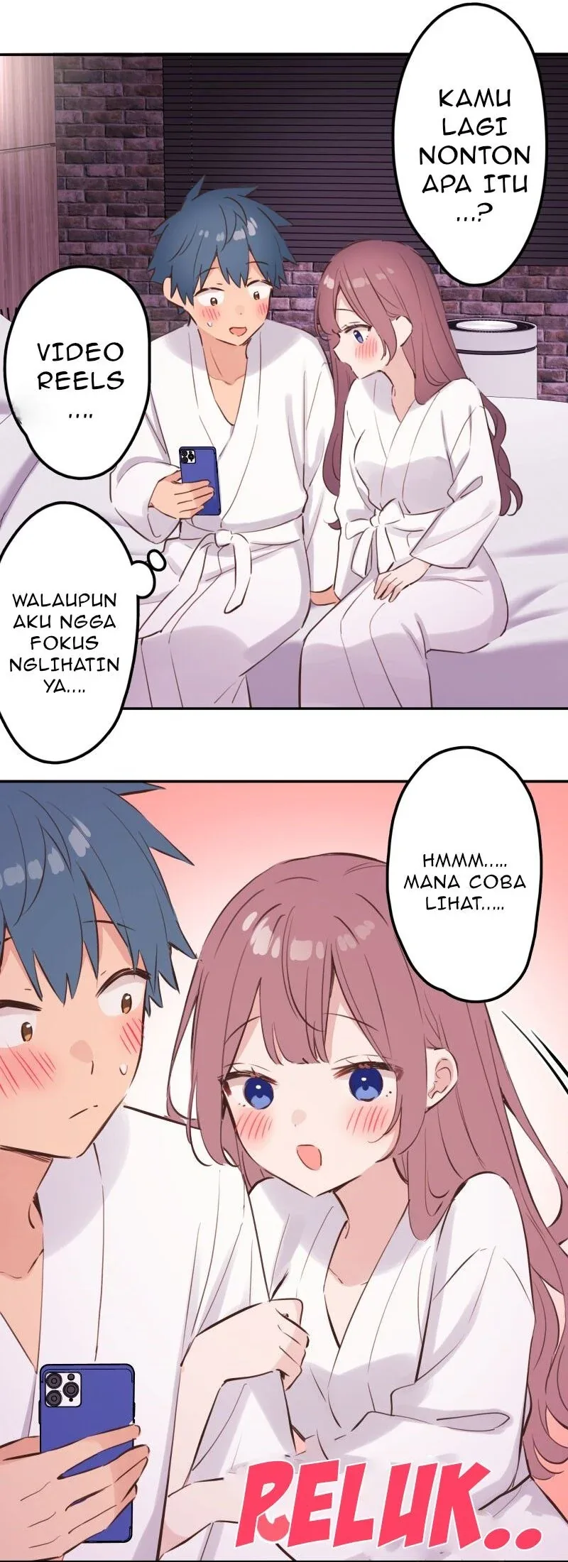 Halaman 21 — Waka-chan Is Flirty Again Chapter 200