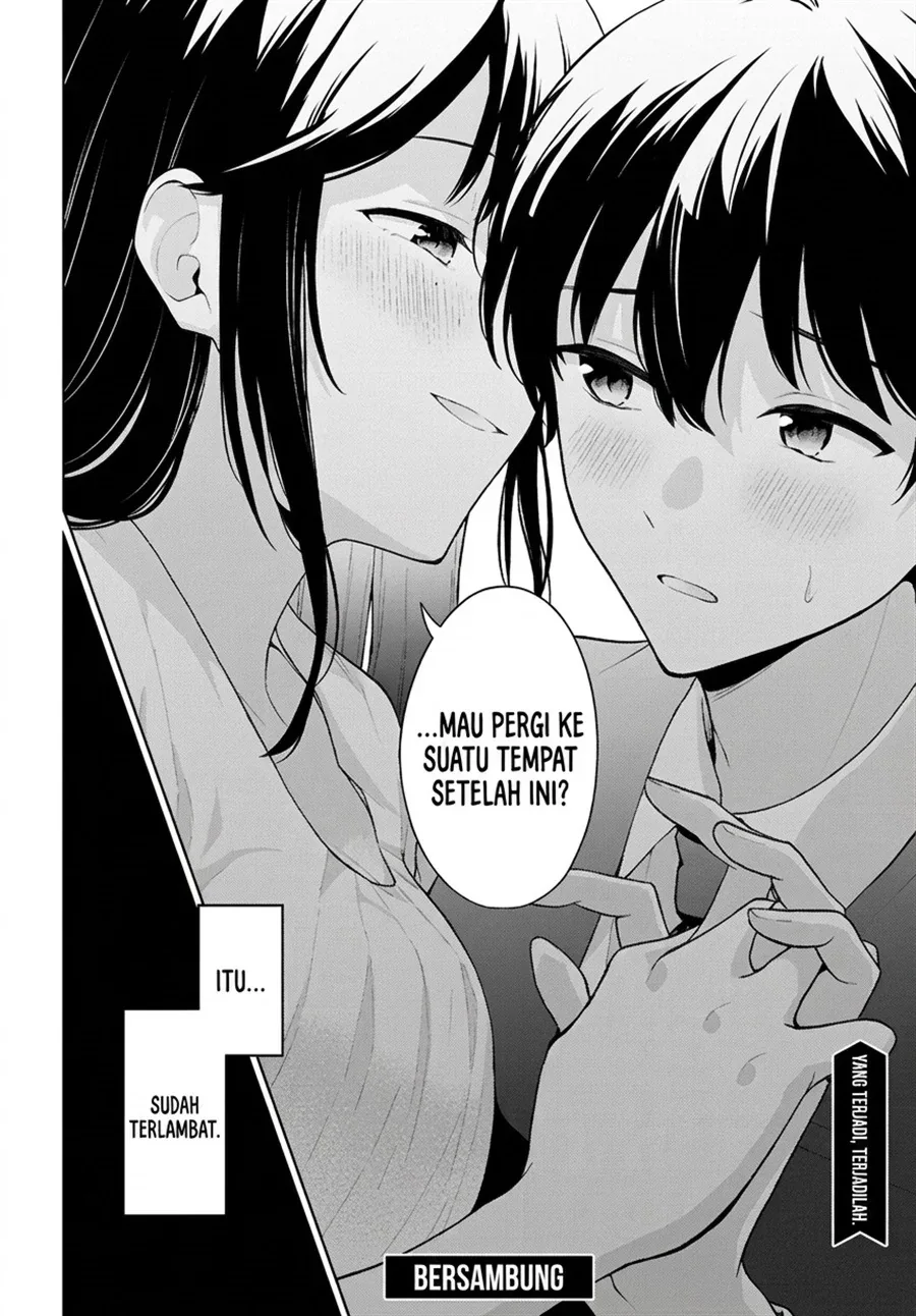 Halaman 21 — Danjo Hi 1:5 no Sekai demo Futsuu ni Ikirareru to Omotta? Gekiomo Kanjou na Kanojo-tachi ga Mujikaku Danshi ni Hanrou saretara Chapter 20