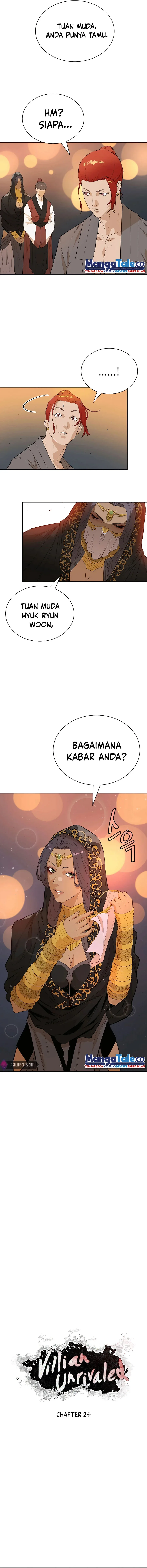 Halaman 4 — The Unrivaled Villain Chapter 24