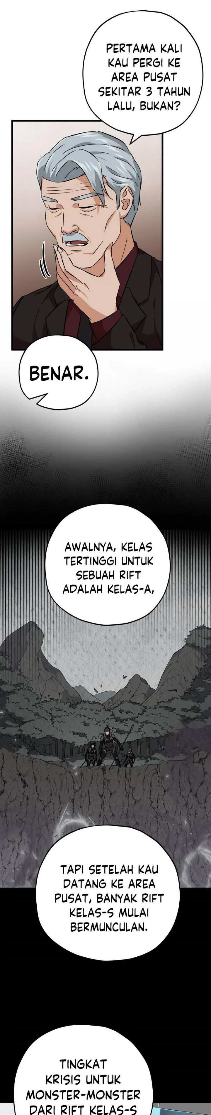 Halaman 3 — My Dad Is Too Strong Chapter 76