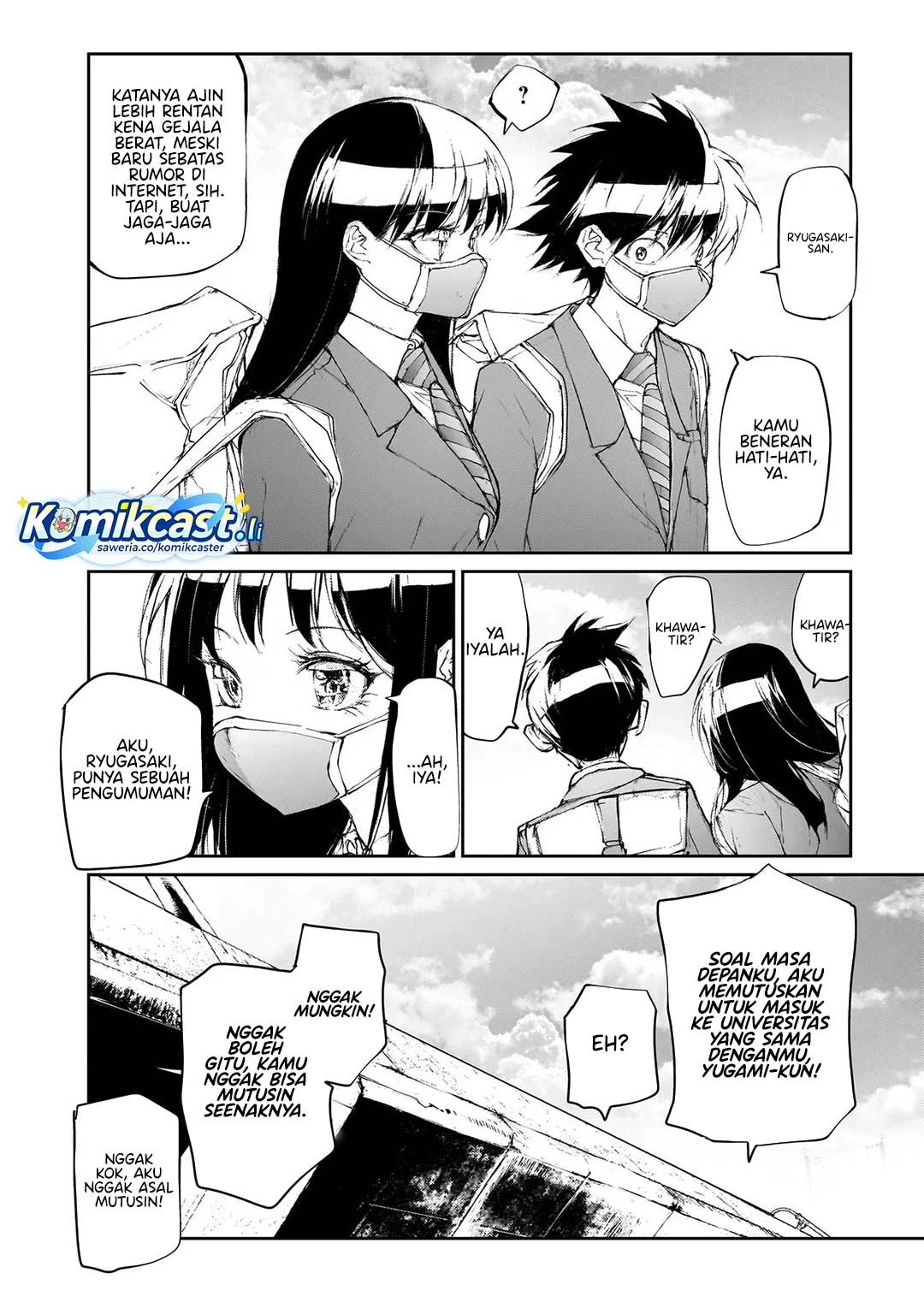 Halaman 3 — Mukasete! Ryuugasaki-san Chapter 122