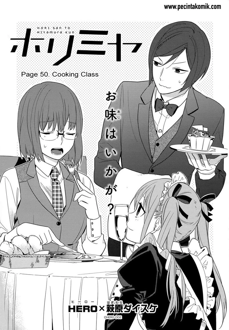 Halaman 3 — Horimiya Chapter 50