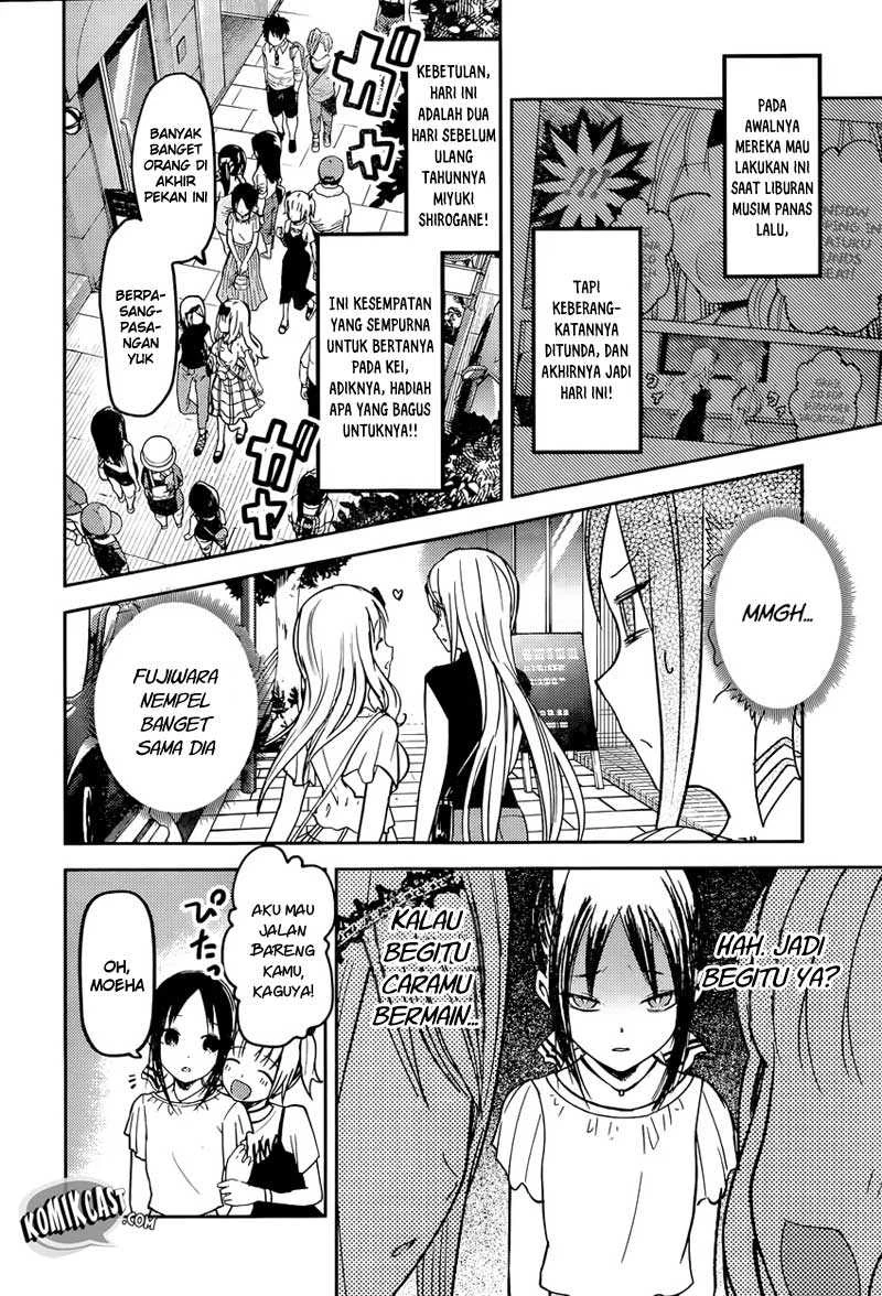 Halaman 4 — Kaguya-sama wa Kokurasetai: Tensai-tachi no Renai Zunousen Chapter 52