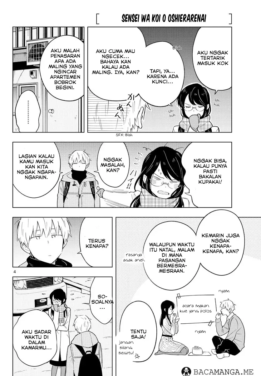 Halaman 4 — Sensei wa Koi wo Oshierarenai Chapter 12
