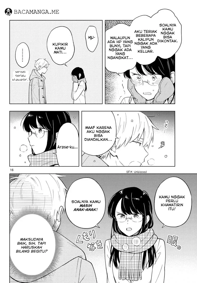 Halaman 16 — Sensei wa Koi wo Oshierarenai Chapter 12
