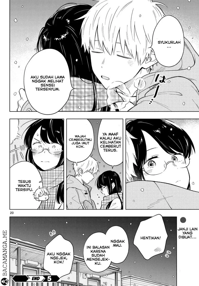 Halaman 20 — Sensei wa Koi wo Oshierarenai Chapter 12