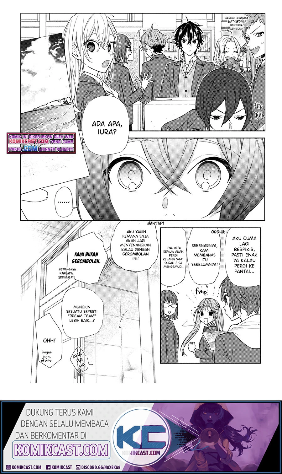 Halaman 8 — Horimiya Chapter 122.7