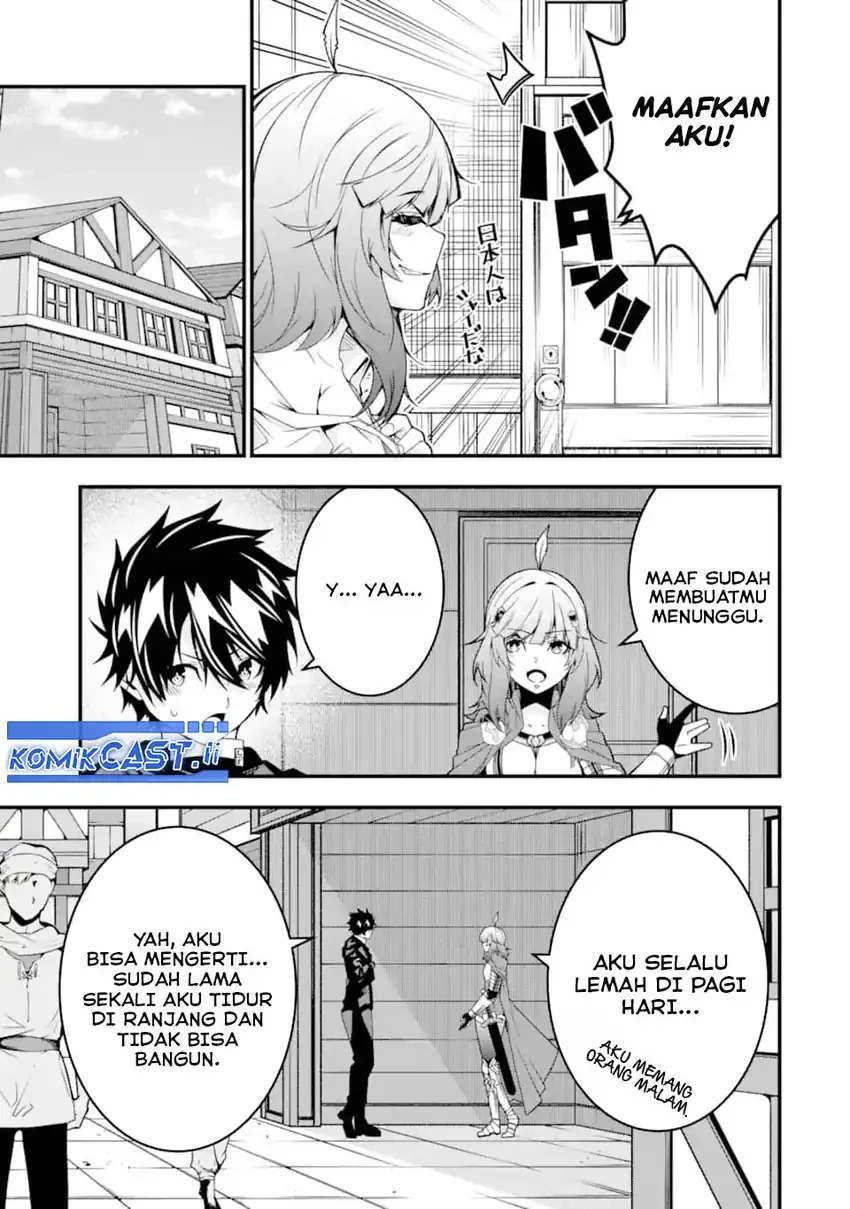 Halaman 13 — Ore ni wa Kono Kuragari ga Kokochi Yokatta: Zetsubou kara Hajimaru Isekai Seikatsu, Kami no Kimagure de Kyousei Haishinchuu Chapter 34