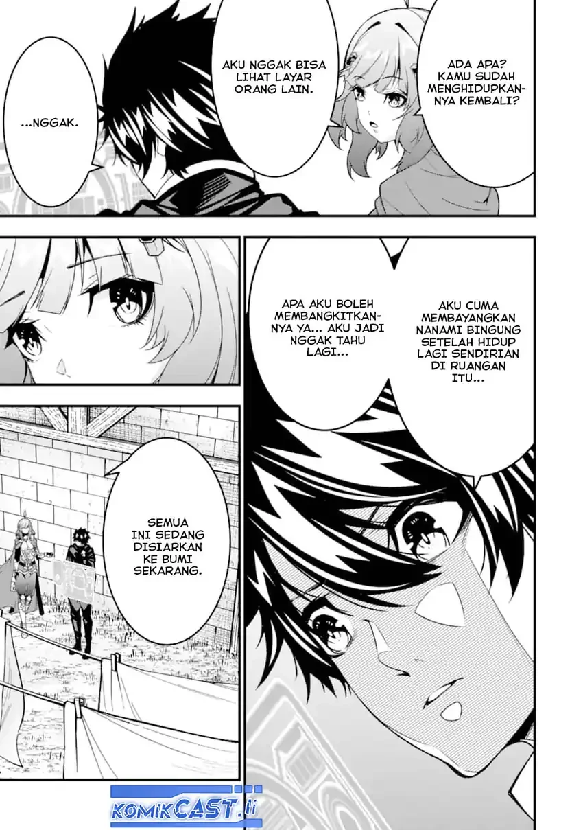 Halaman 17 — Ore ni wa Kono Kuragari ga Kokochi Yokatta: Zetsubou kara Hajimaru Isekai Seikatsu, Kami no Kimagure de Kyousei Haishinchuu Chapter 34