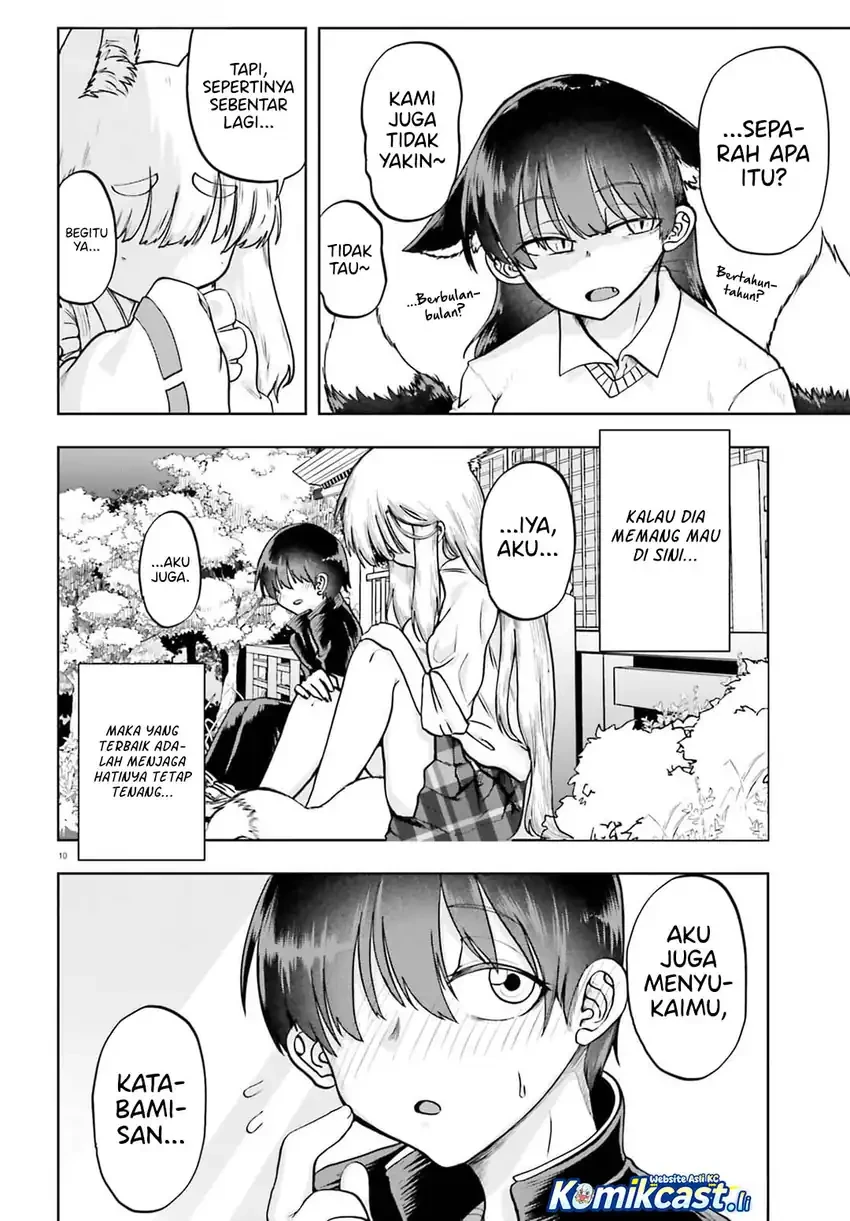 Halaman 10 — Okitsune Gal no Katabami-san Chapter 19