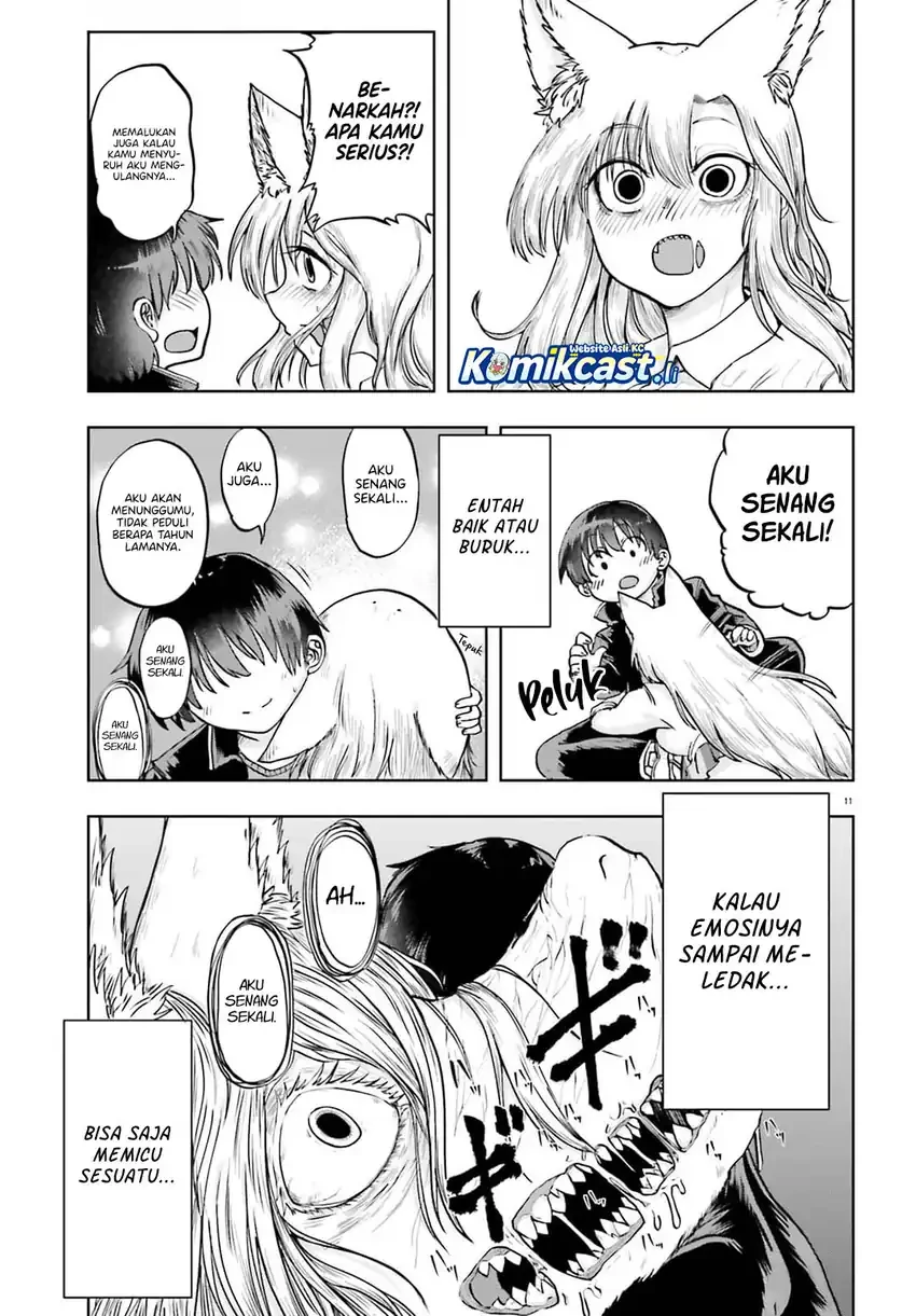 Halaman 11 — Okitsune Gal no Katabami-san Chapter 19