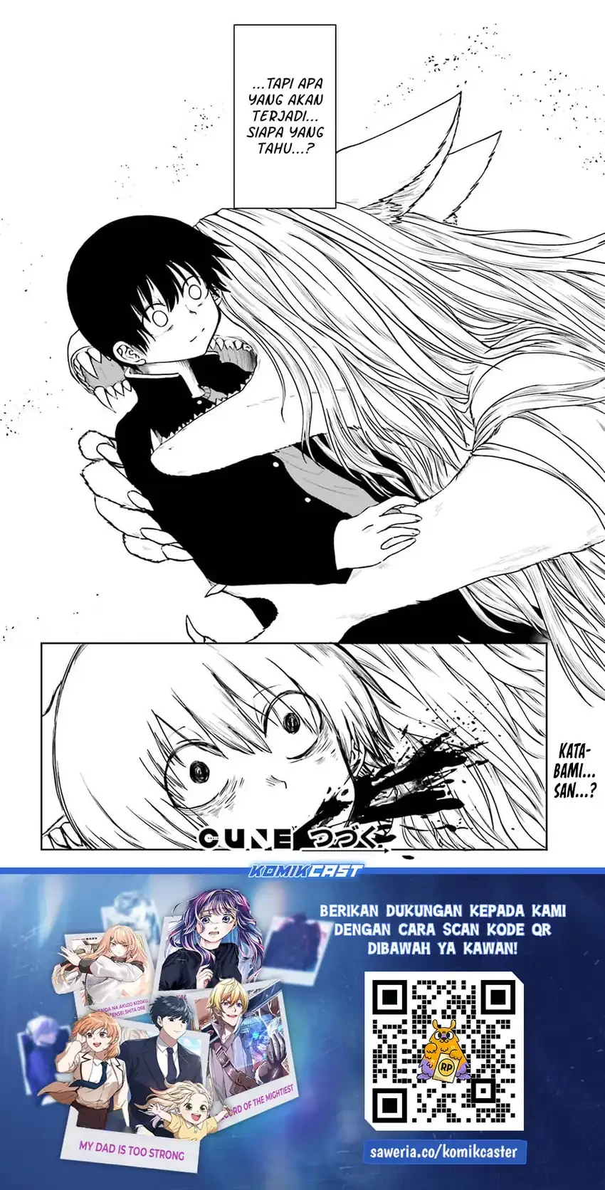Halaman 12 — Okitsune Gal no Katabami-san Chapter 19