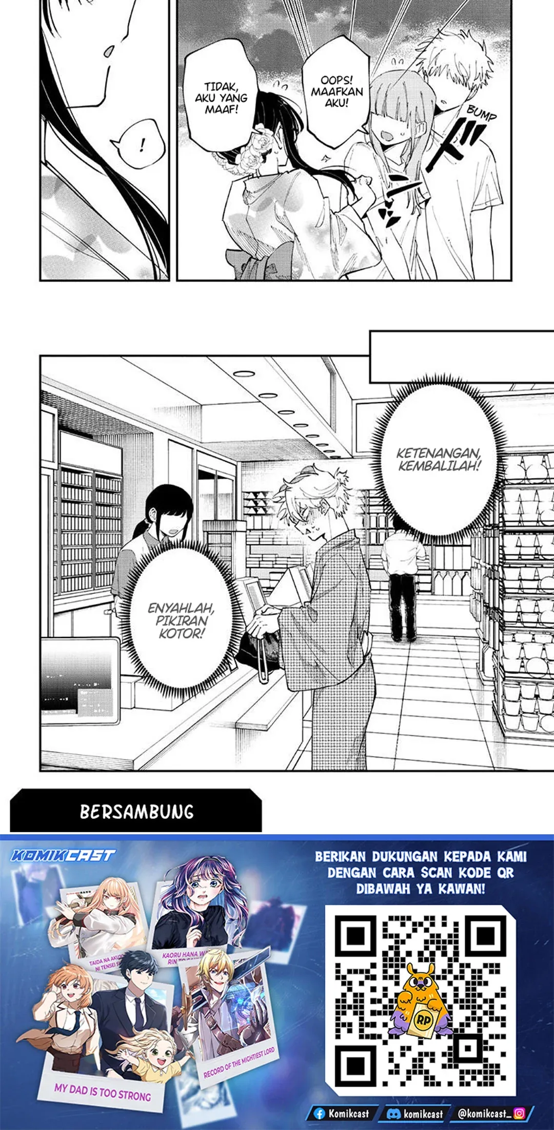 Halaman 9 — Tonari no Seki no Yatsu ga Souiu Me de Mitekuru Chapter 89