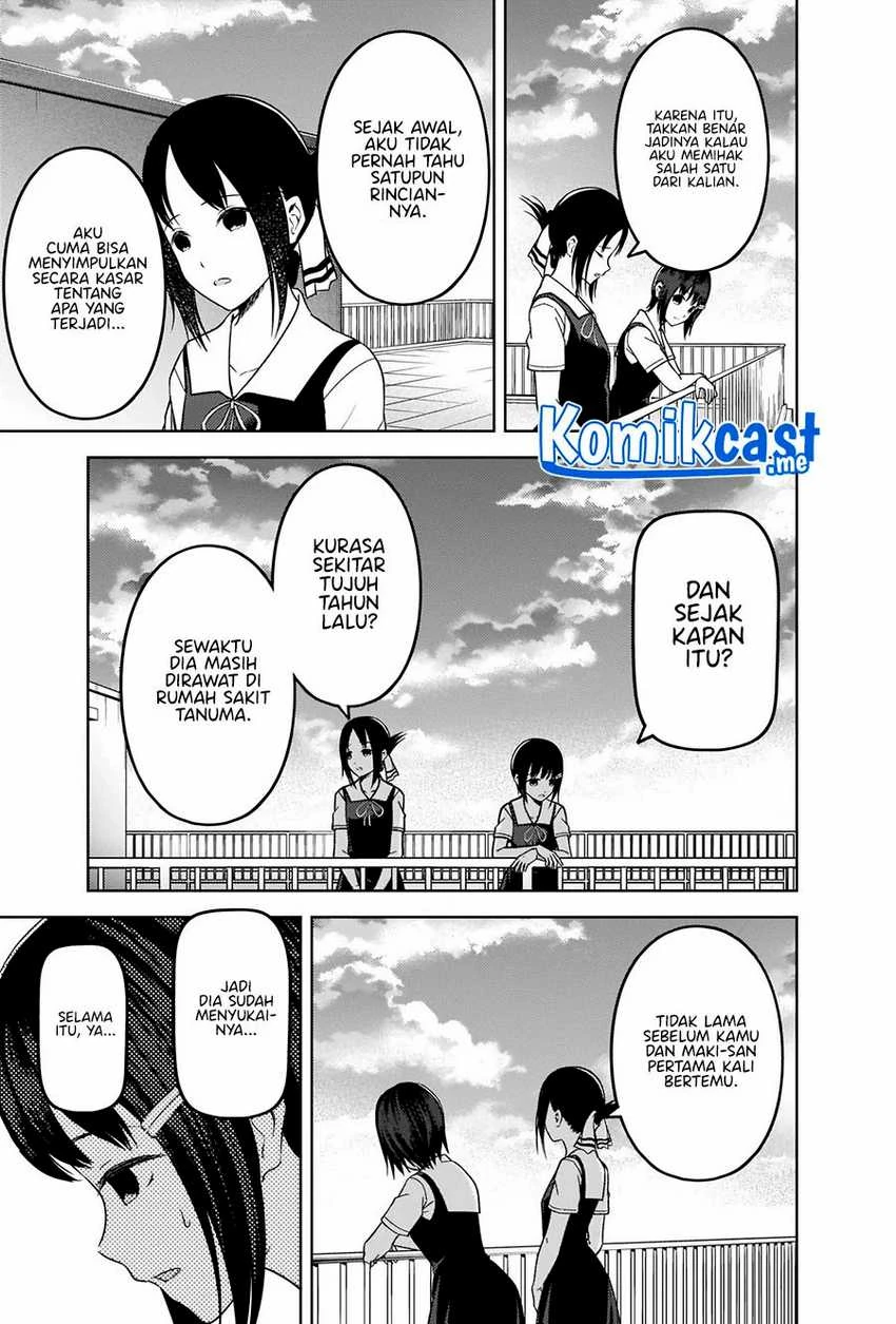 Halaman 14 — Kaguya-sama wa Kokurasetai: Tensai-tachi no Renai Zunousen Chapter 273