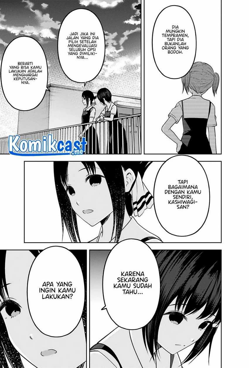 Halaman 16 — Kaguya-sama wa Kokurasetai: Tensai-tachi no Renai Zunousen Chapter 273