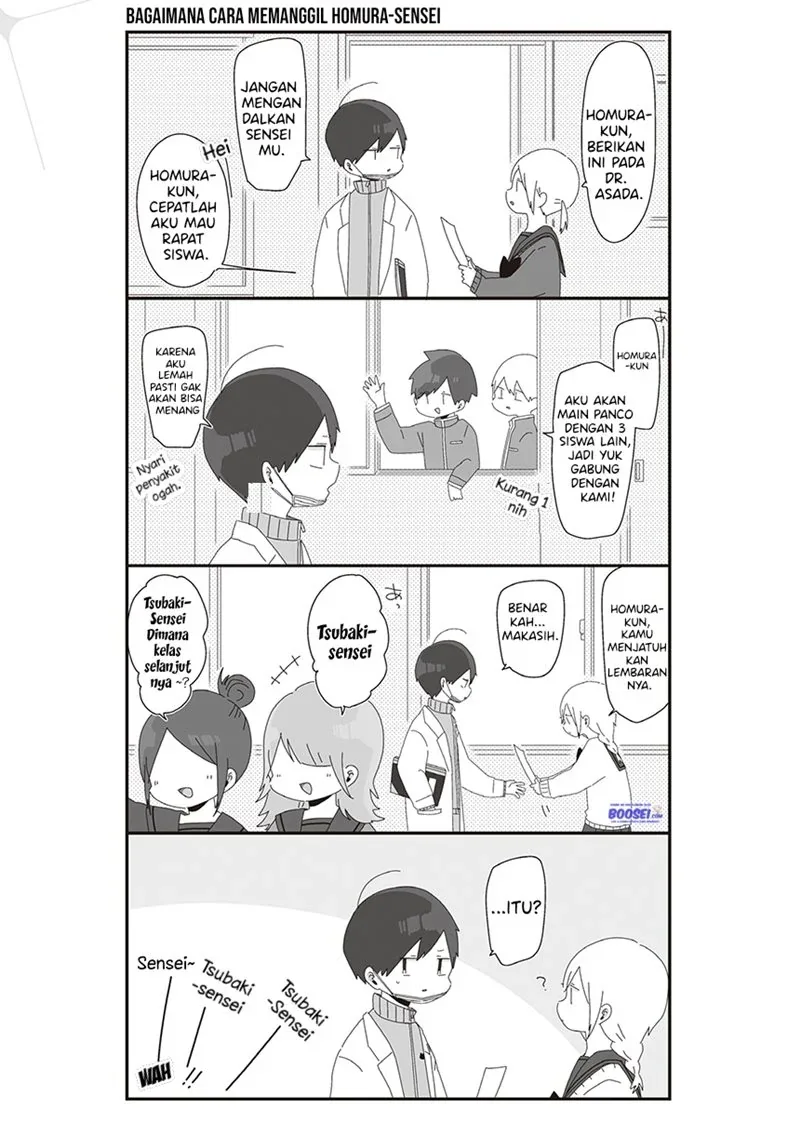 Halaman 3 — Homura-sensei wa Tabun Motenai Chapter 22