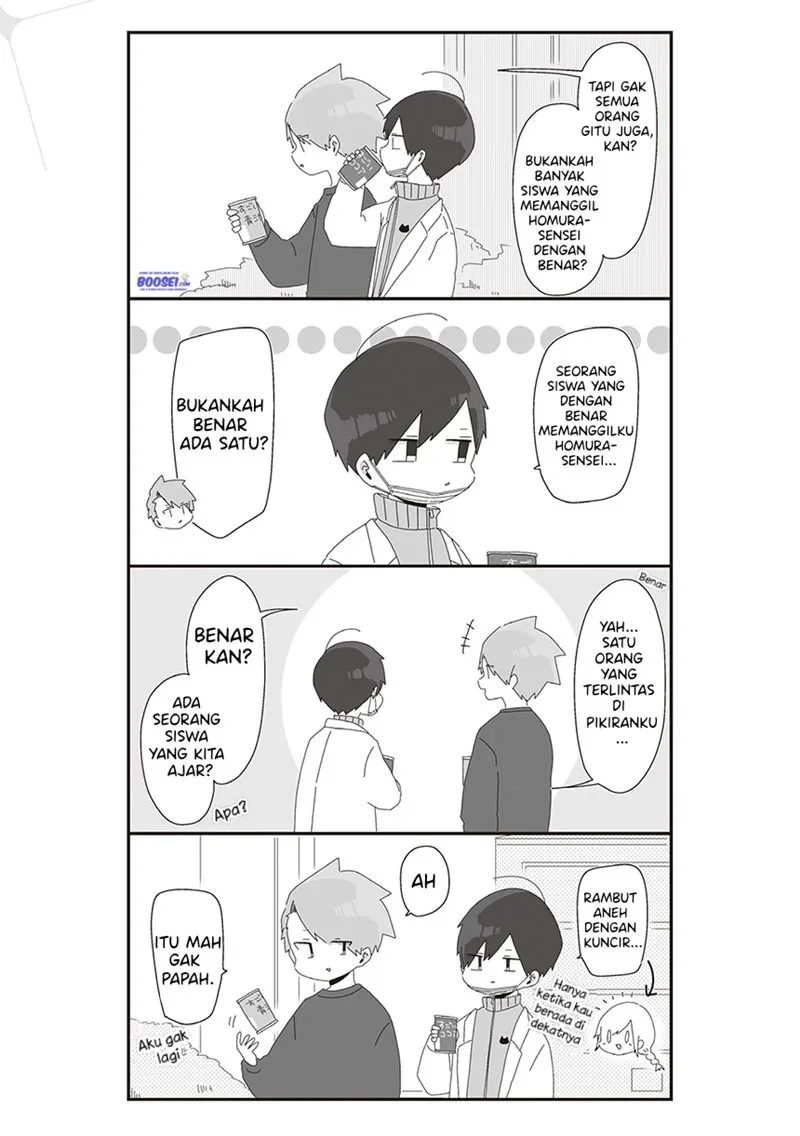 Halaman 5 — Homura-sensei wa Tabun Motenai Chapter 22