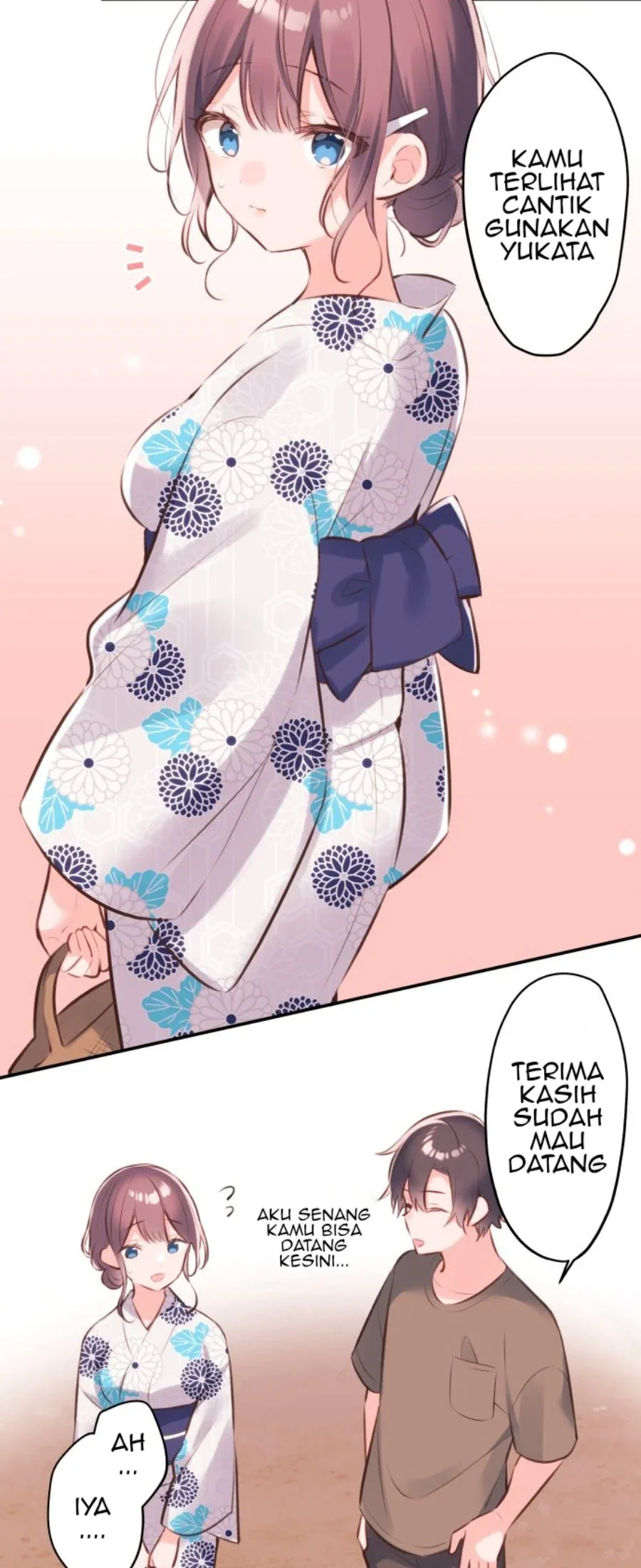 Halaman 3 — Waka-chan Is Flirty Again Chapter 63