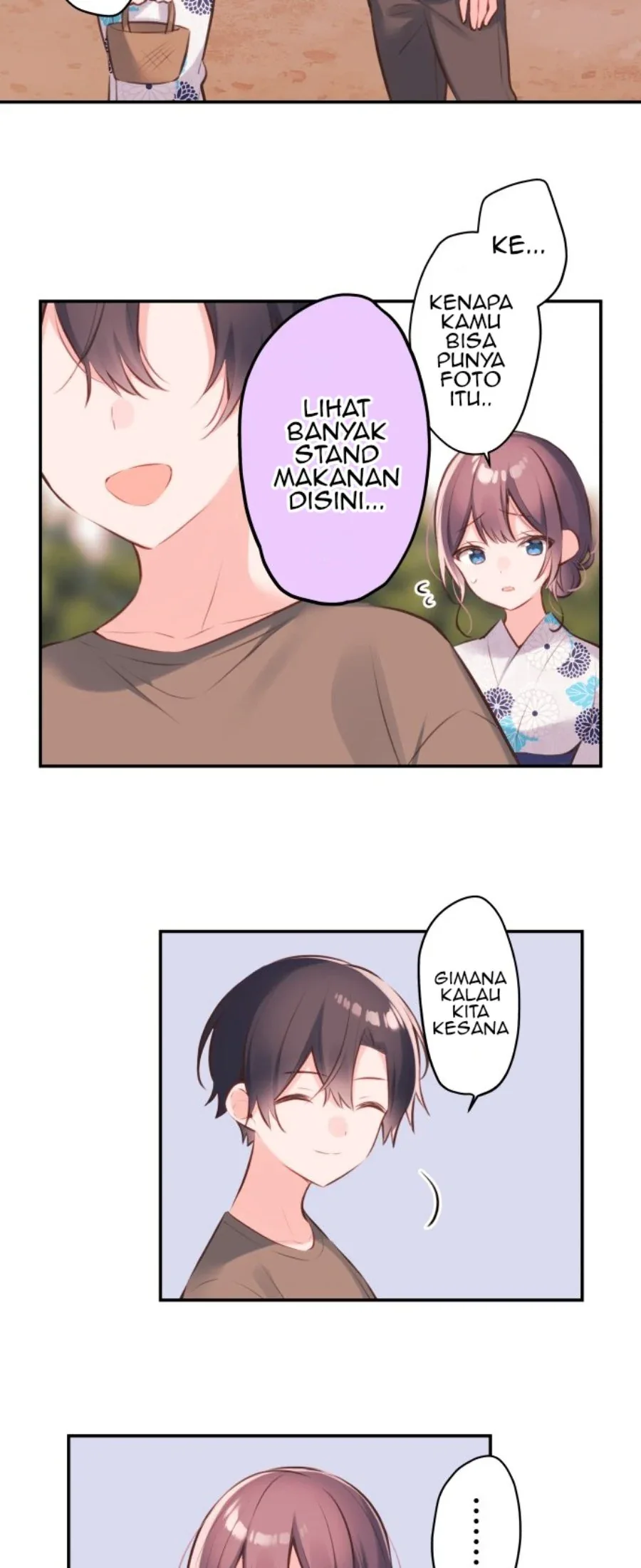 Halaman 4 — Waka-chan Is Flirty Again Chapter 63