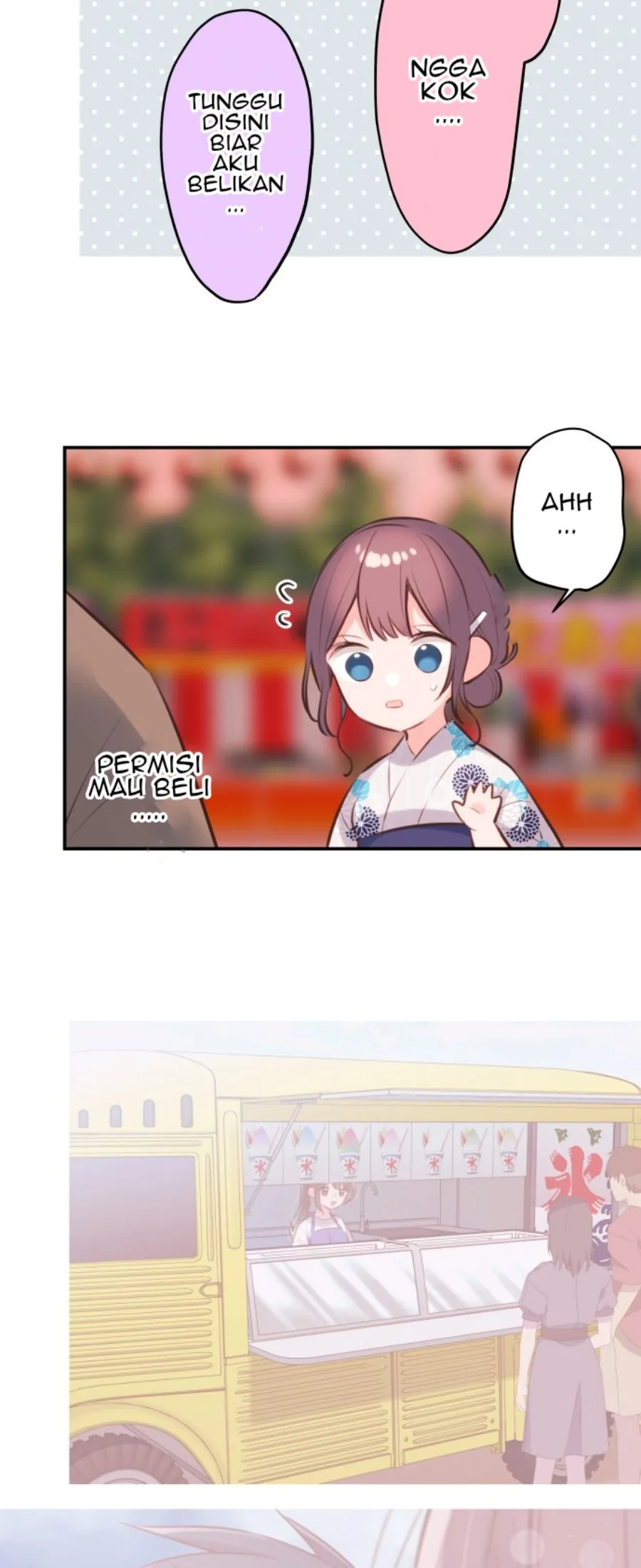 Halaman 7 — Waka-chan Is Flirty Again Chapter 63