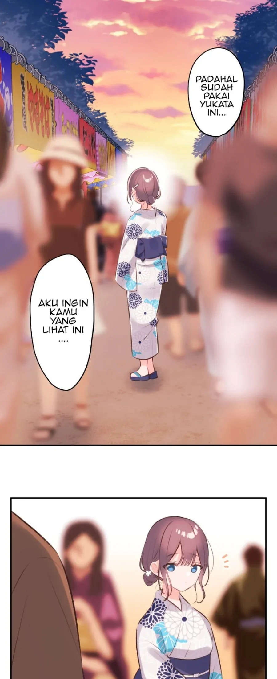 Halaman 9 — Waka-chan Is Flirty Again Chapter 63