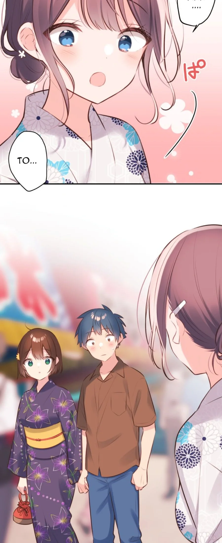 Halaman 11 — Waka-chan Is Flirty Again Chapter 63