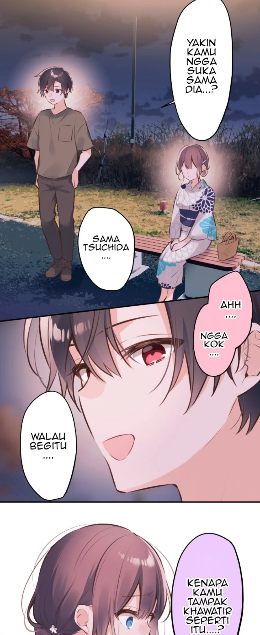 Halaman 14 — Waka-chan Is Flirty Again Chapter 63
