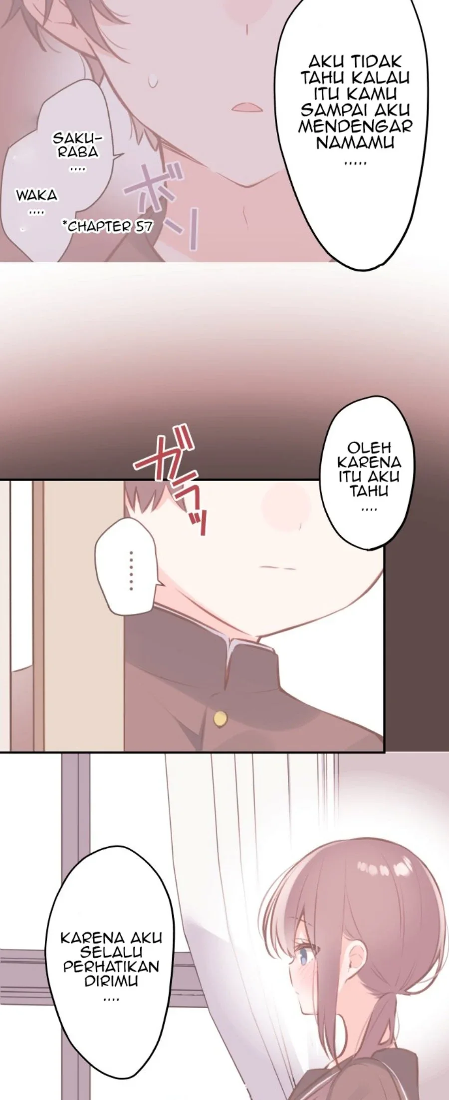 Halaman 17 — Waka-chan Is Flirty Again Chapter 63