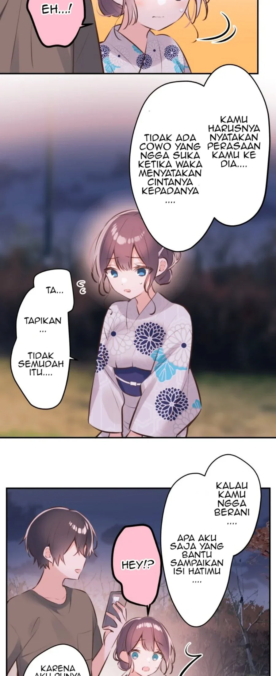 Halaman 19 — Waka-chan Is Flirty Again Chapter 63