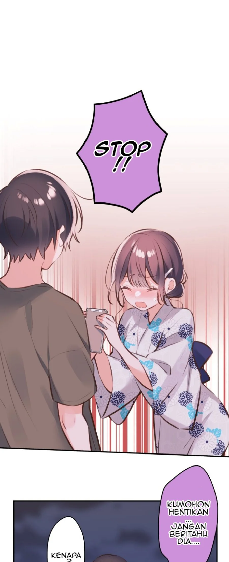 Halaman 21 — Waka-chan Is Flirty Again Chapter 63