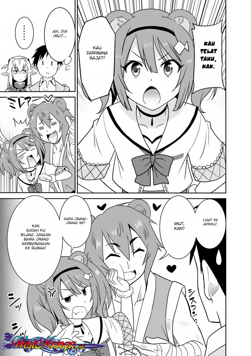 Halaman 9 — Saikyou no Shuzoku ga Ningen Datta Ken Chapter 11