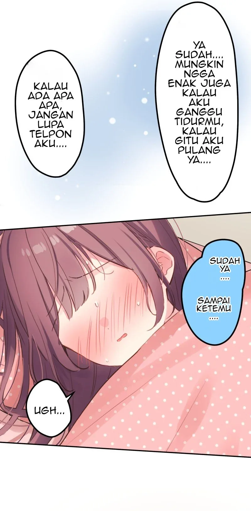 Halaman 3 — Waka-chan Is Flirty Again Chapter 134