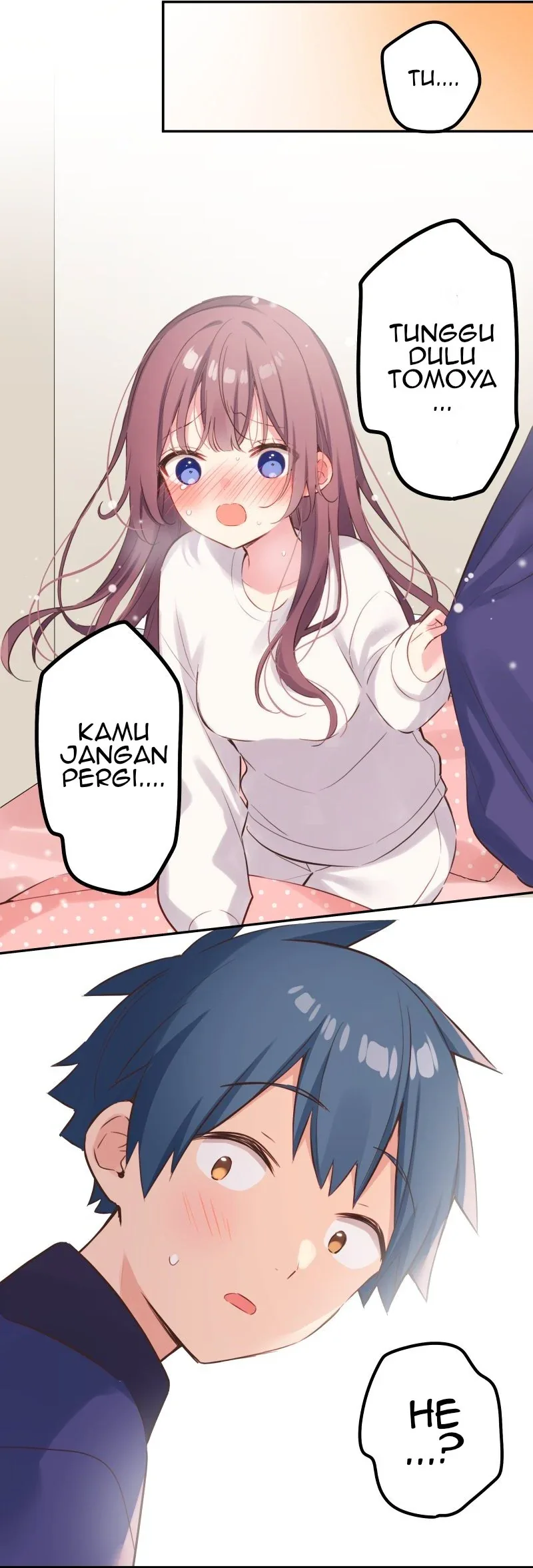 Halaman 4 — Waka-chan Is Flirty Again Chapter 134