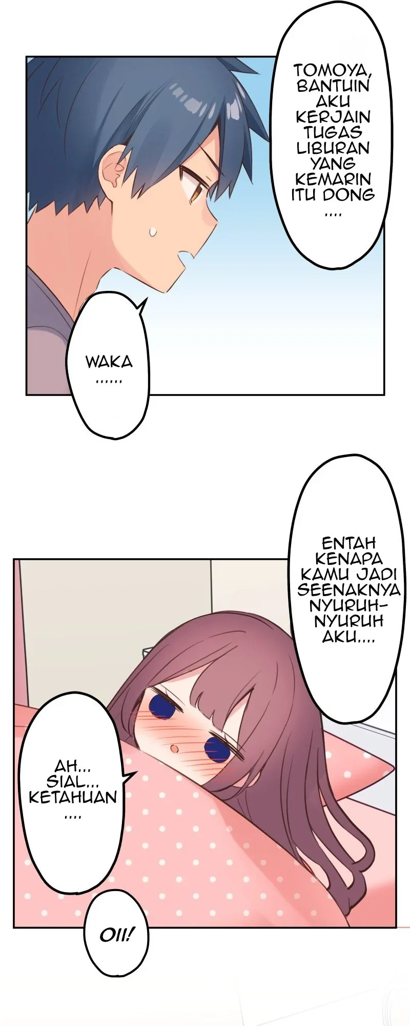 Halaman 31 — Waka-chan Is Flirty Again Chapter 134