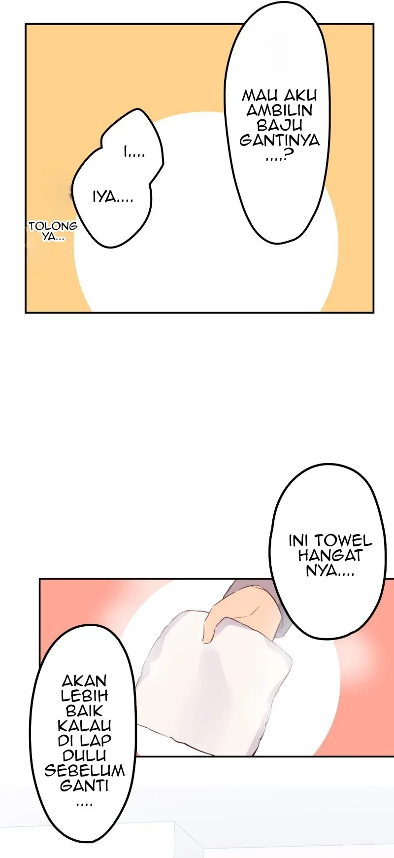 Halaman 34 — Waka-chan Is Flirty Again Chapter 134