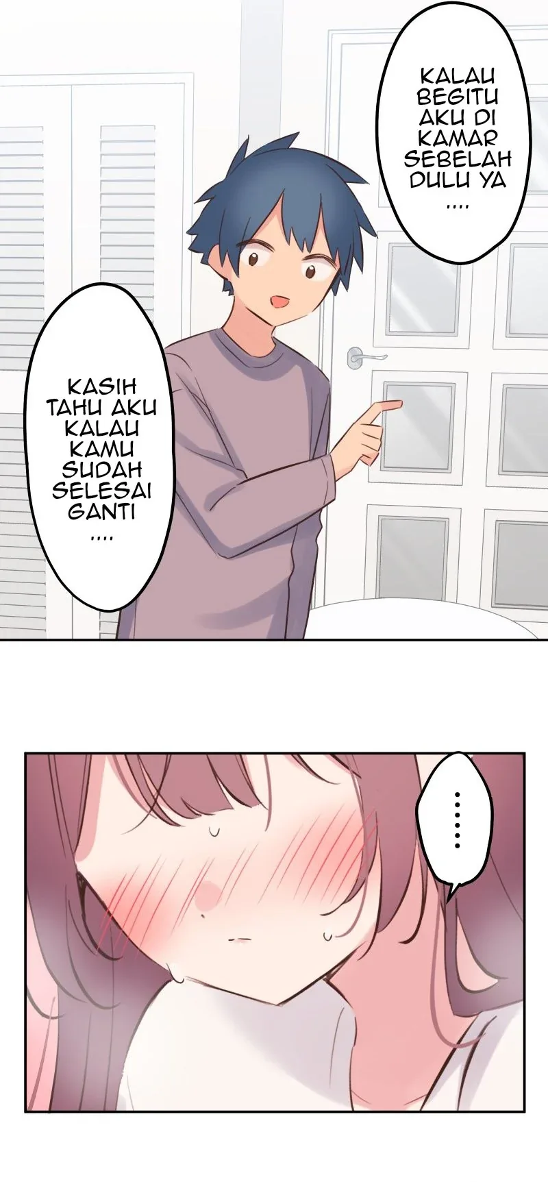 Halaman 35 — Waka-chan Is Flirty Again Chapter 134