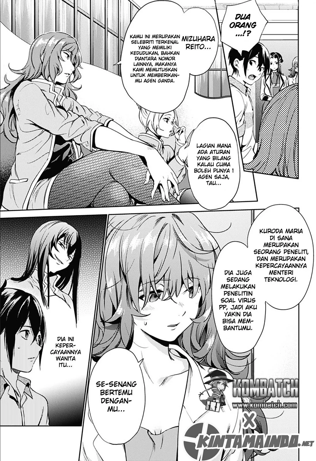 Halaman 4 — Shuumatsu no Harem Chapter 21