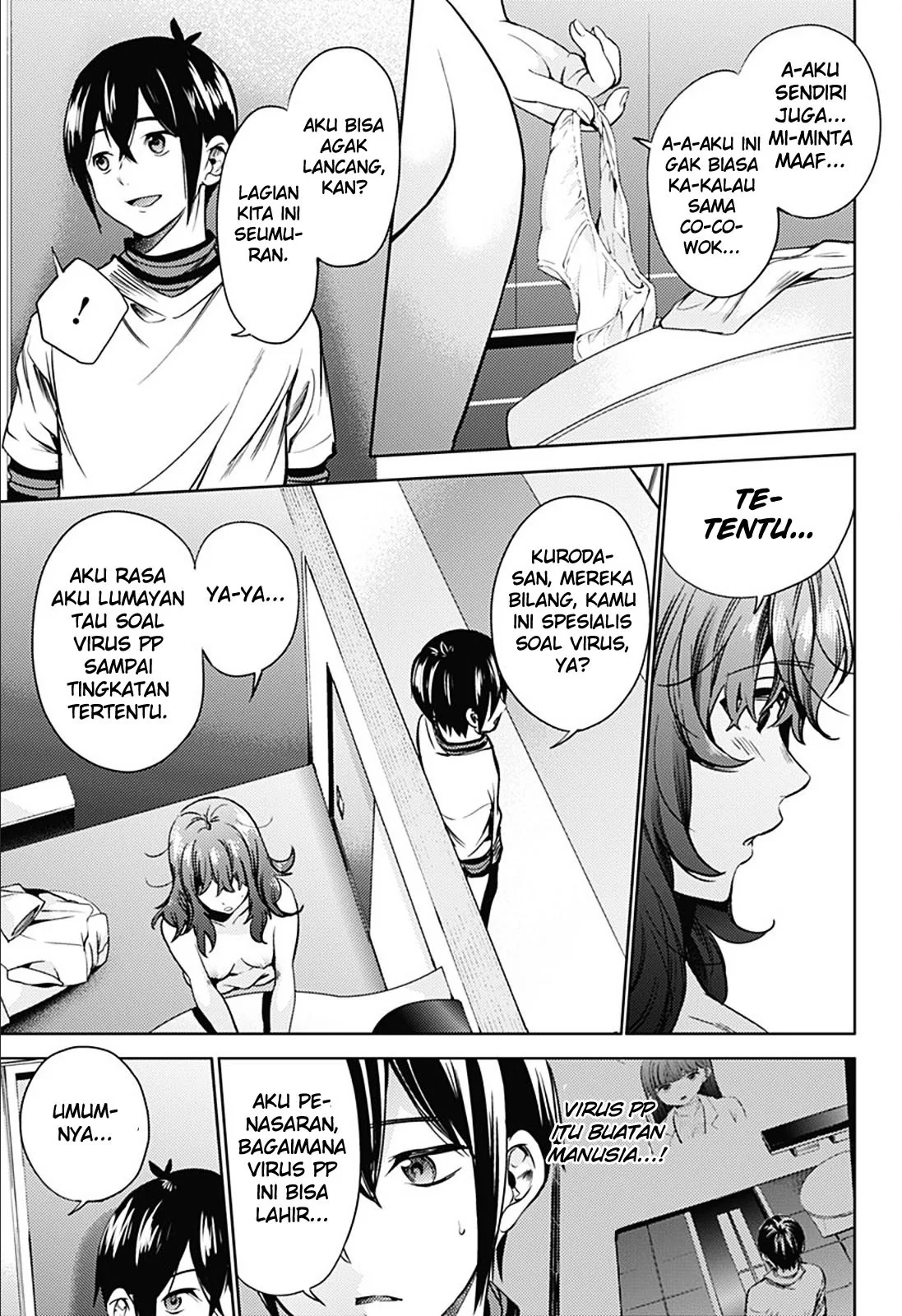 Halaman 18 — Shuumatsu no Harem Chapter 21