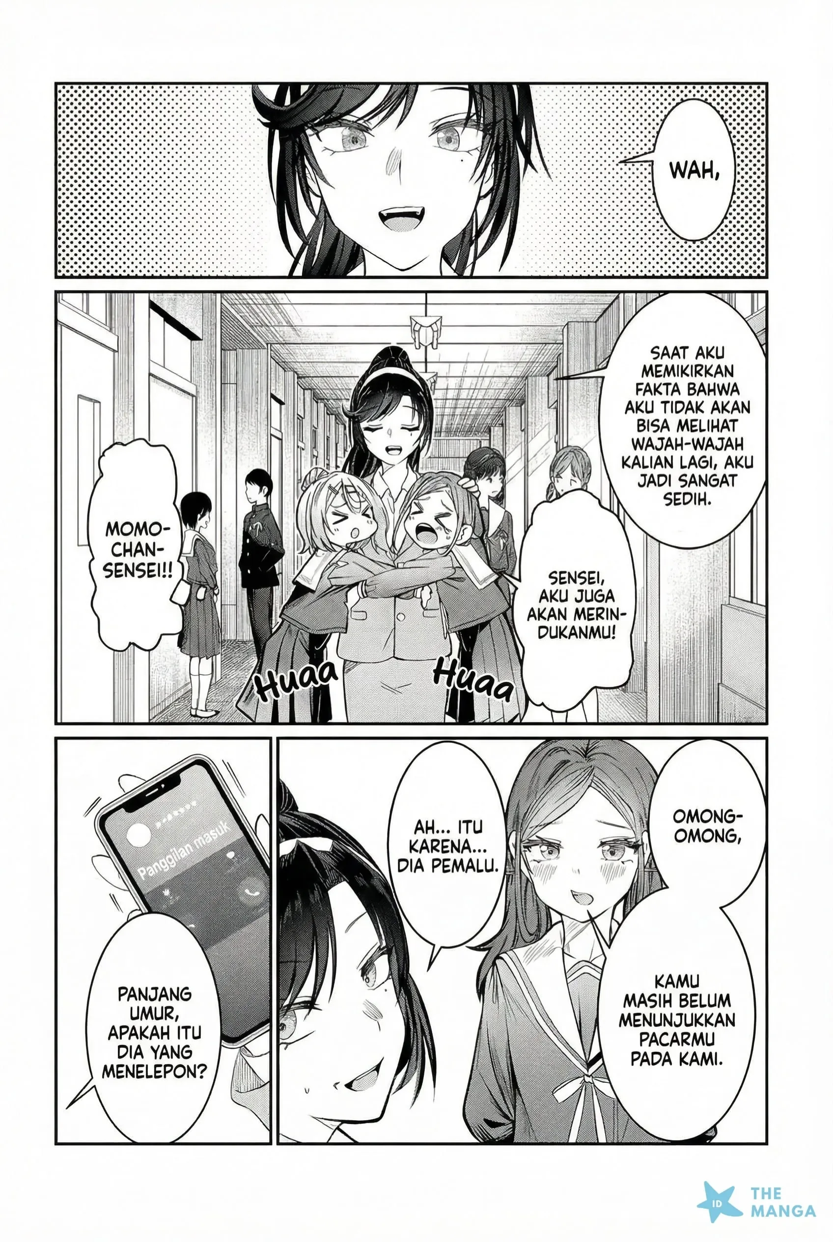 Halaman 3 — Kimi wa Yakamashi Tojite yo Kuchi wo! Chapter 48