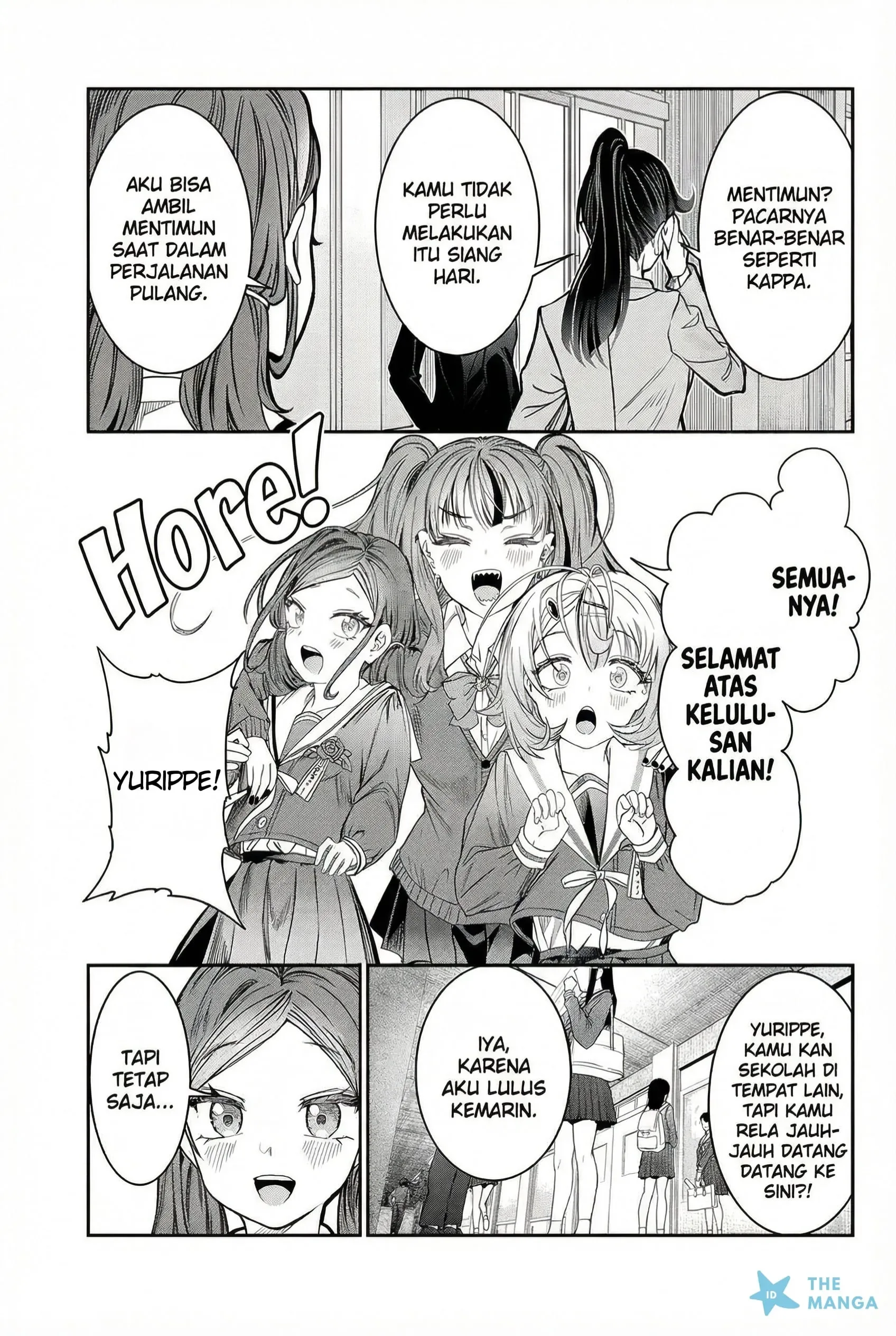 Halaman 4 — Kimi wa Yakamashi Tojite yo Kuchi wo! Chapter 48