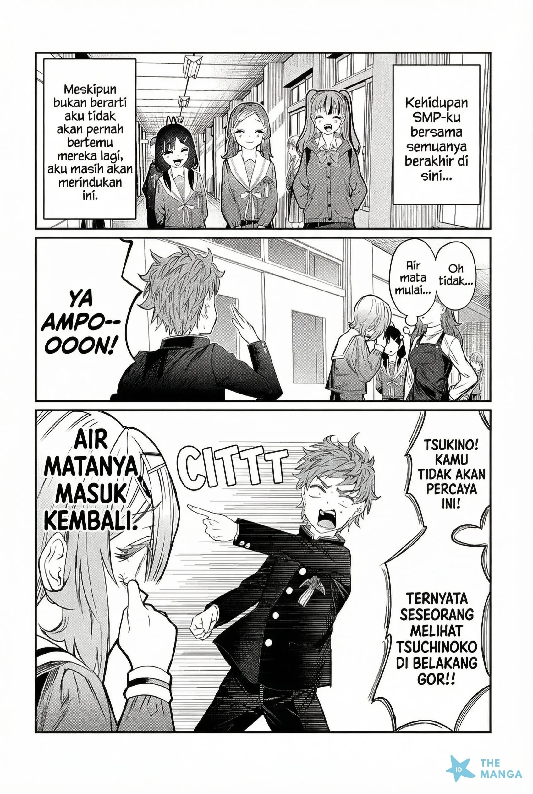Halaman 8 — Kimi wa Yakamashi Tojite yo Kuchi wo! Chapter 48
