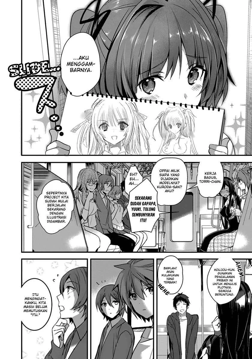 Halaman 9 — Shoujo-tachi wa Kouya wo Mezasu: Yukidoke no Oto Chapter 4